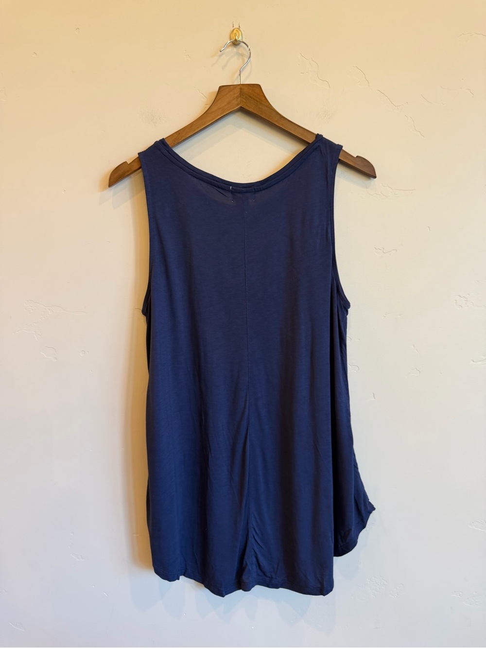 OLD NAVY Blue Floral Heart Print Loose Fit Tank Top - Picture 5 of 5